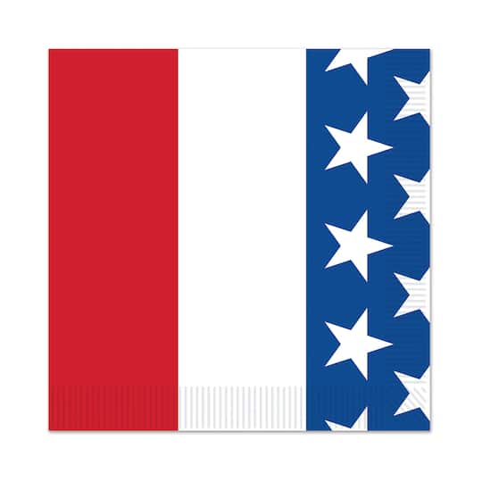 Beistle Patriotic Beverage Napkins, 32ct.